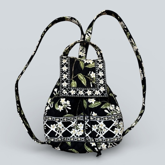 Vera Bradley Handbags - Vintage Vera Bradley Jasmine Floral Mini Backpack